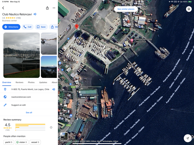 Arrived in Puerto Montt, Chile