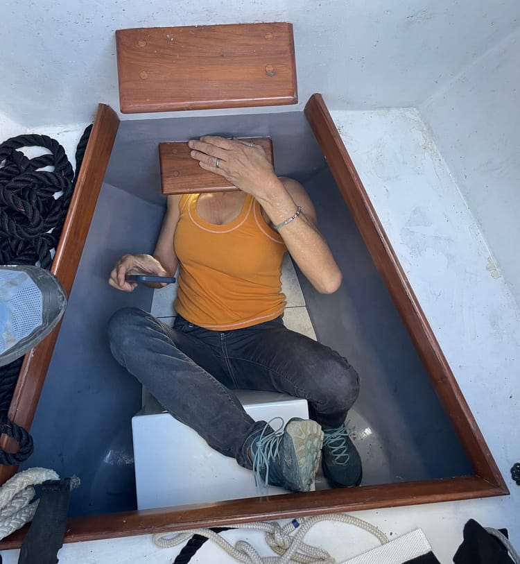 The Glamorous Side of Life:  Boat Projects